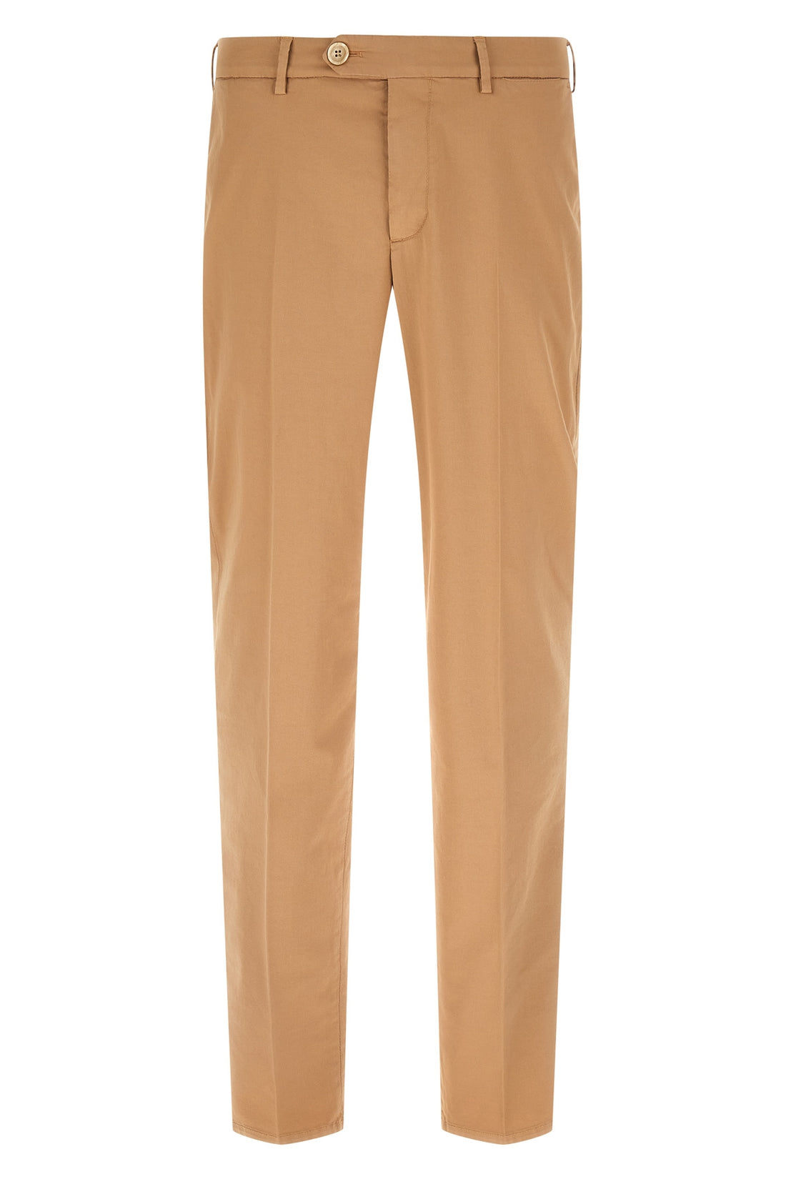 BRUNELLO CUCINELLI 54 american pima comfort garment-dyed gabardine cotton trousers
