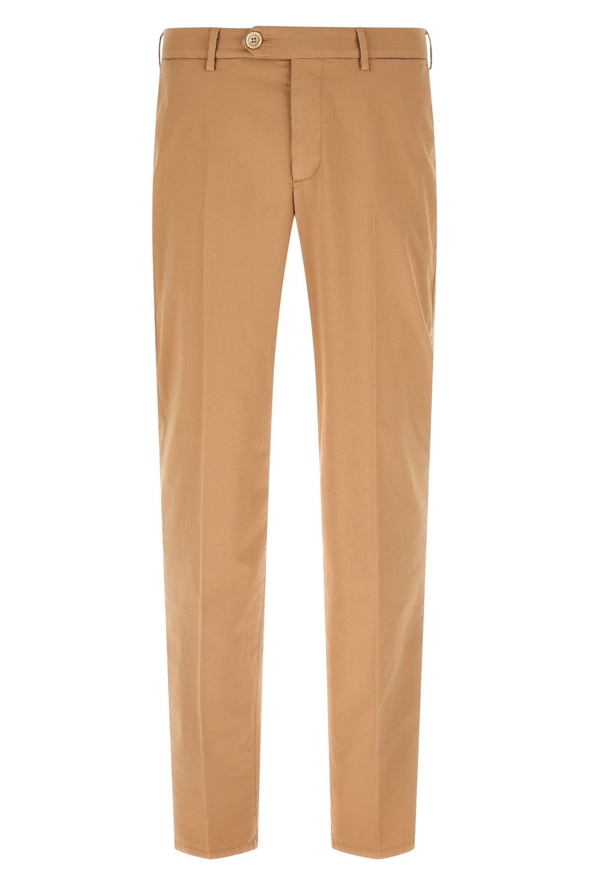 american pima comfort garment-dyed gabardine cotton trousers