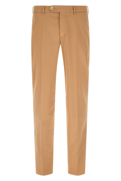 american pima comfort garment-dyed gabardine cotton trousers