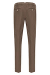 american pima cotton gabardine comfort trousers in garment color