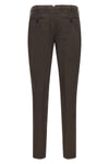 brunello cucinelli trousers in american pima cotton gabardine
