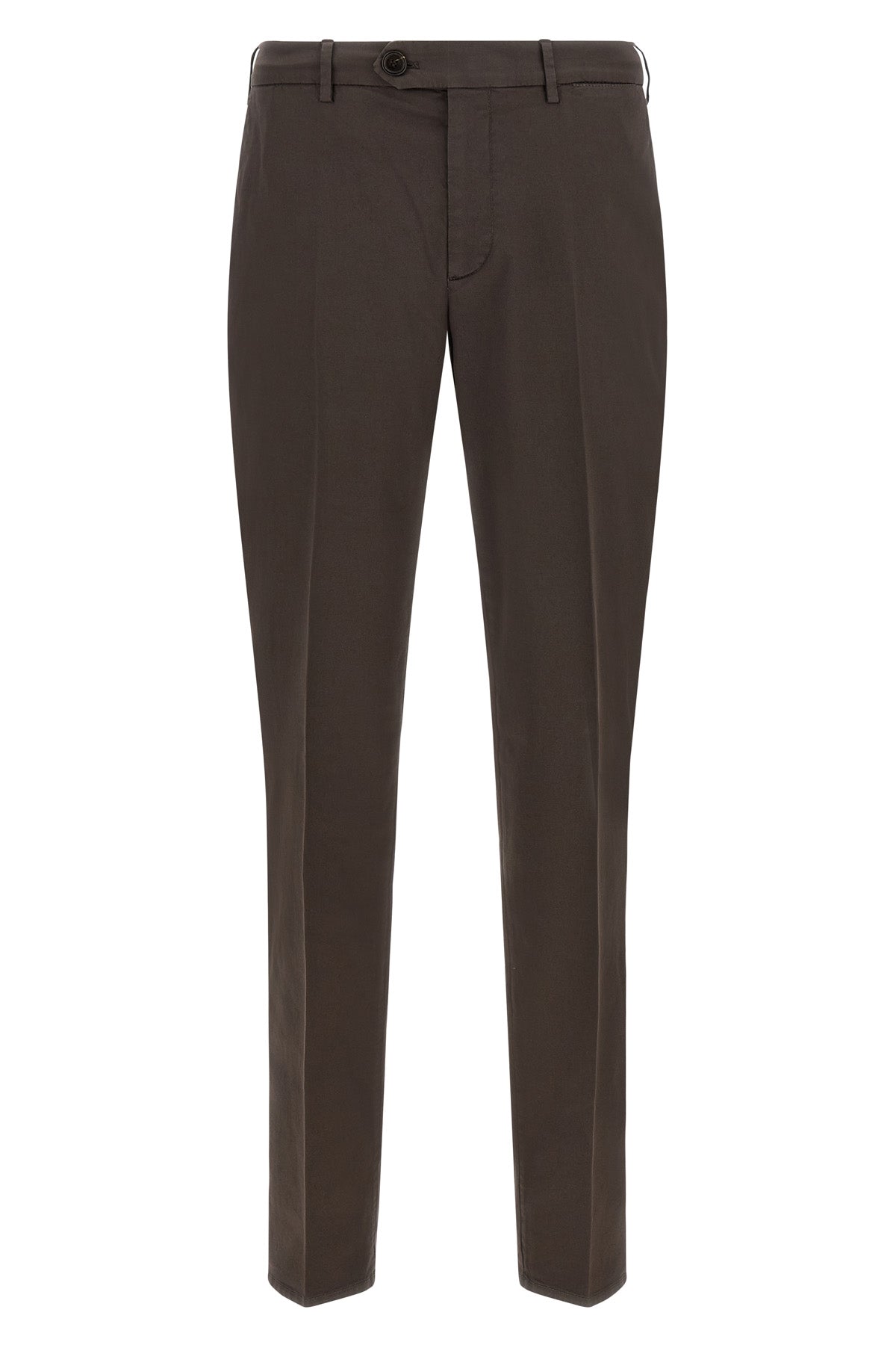brunello cucinelli trousers in american pima cotton gabardine
