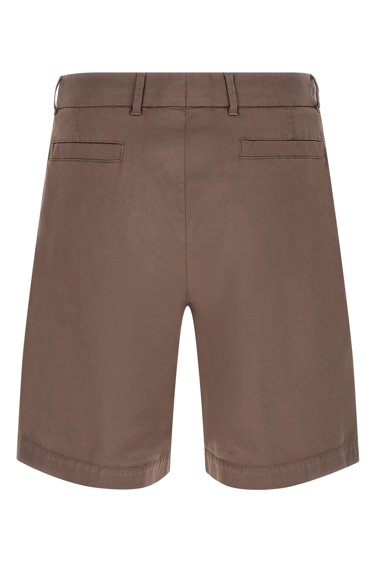 garment-dyed american pima cotton gabardine bermudas
