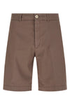 garment-dyed american pima cotton gabardine bermudas