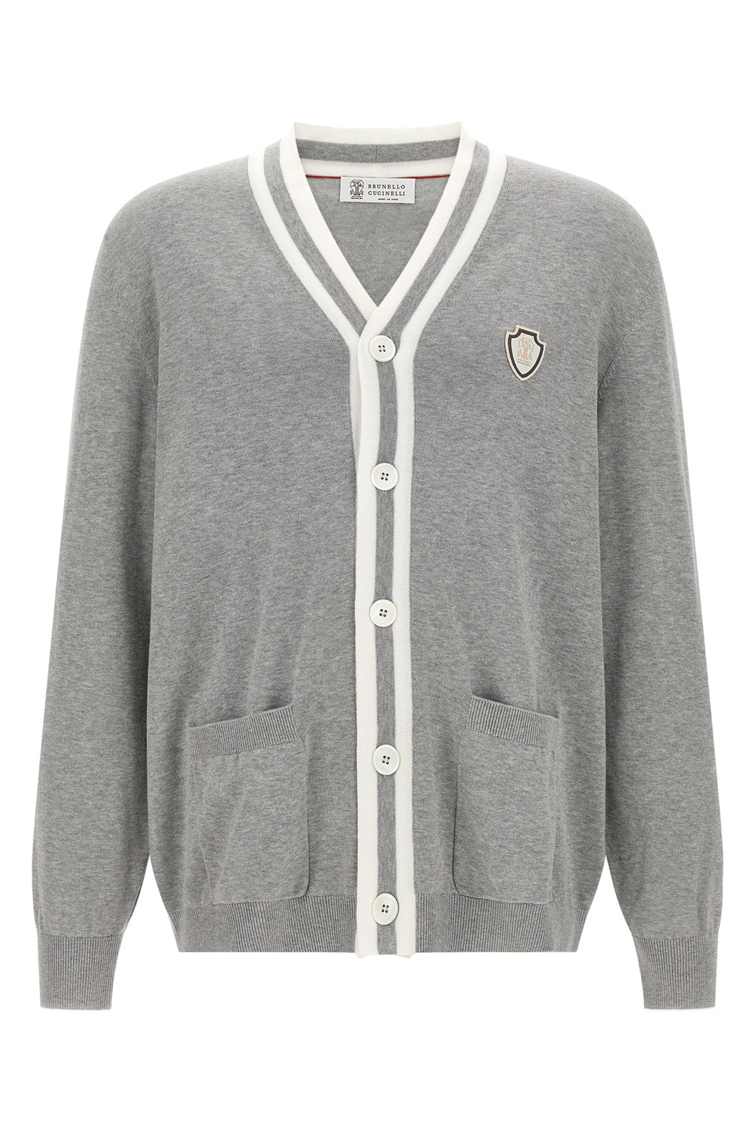 BRUNELLO CUCINELLI M the brunello cucinelli pure cotton cardigan