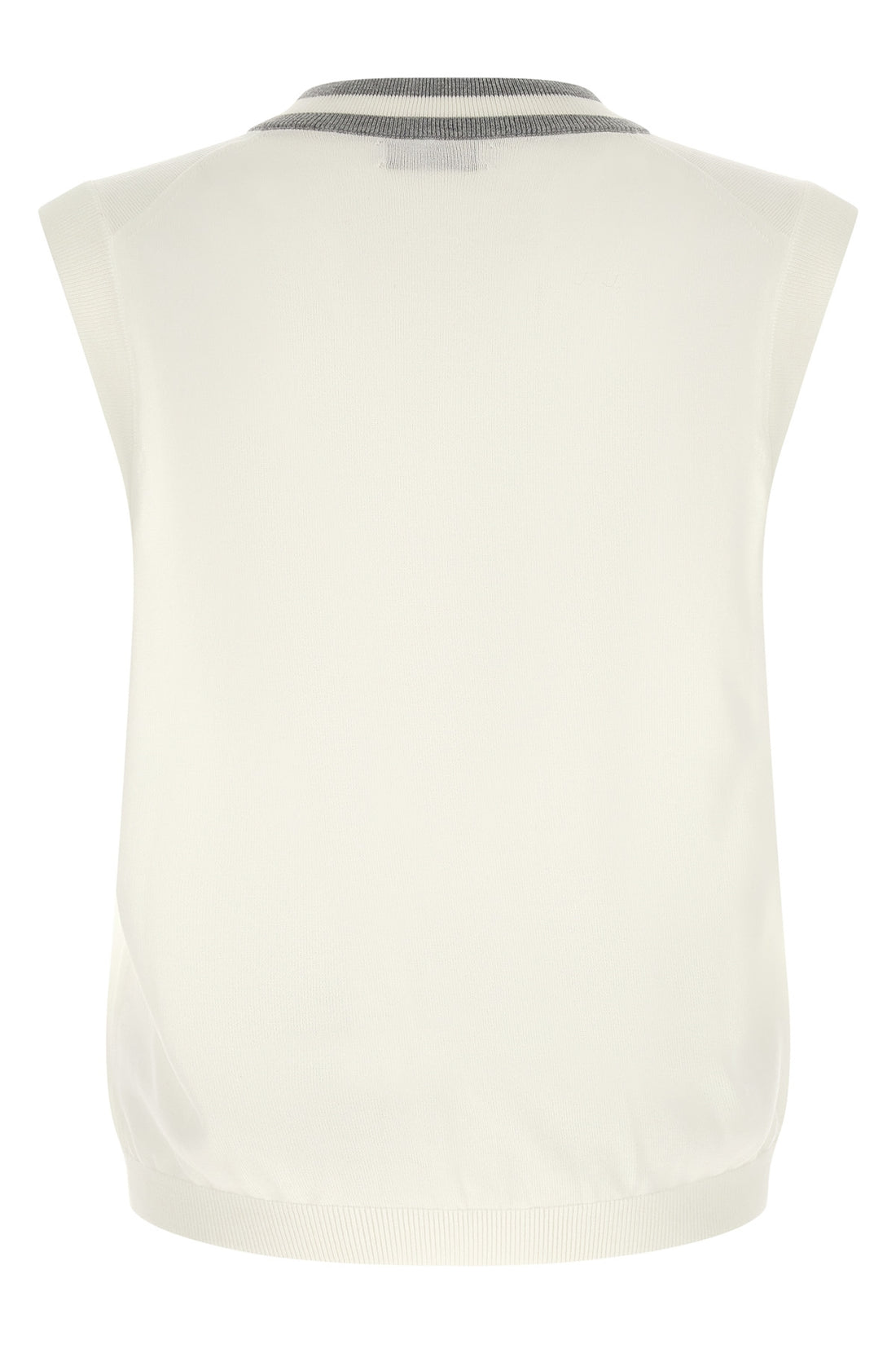 BRUNELLO CUCINELLI L cotton knit vest