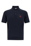 polo shirt in light cotton knit