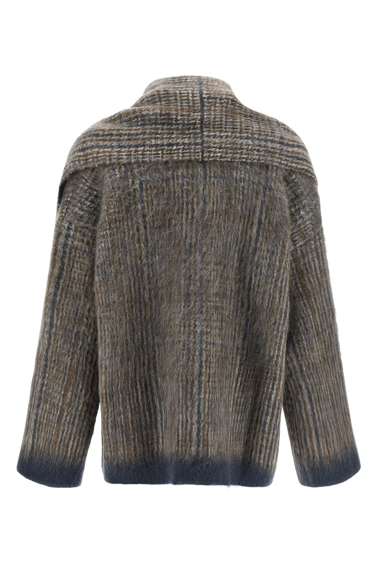 brunello cucinelli cardigan redefines knitwear through sophisticated double knit