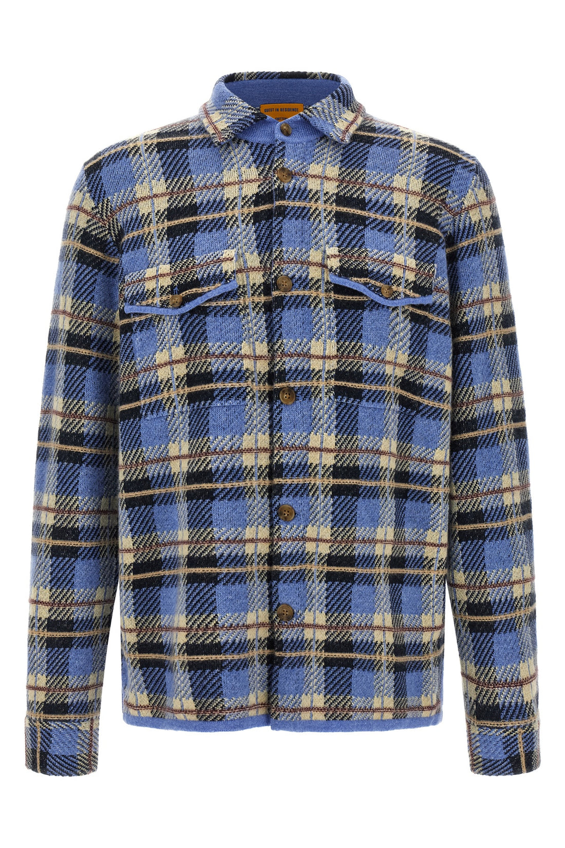GUEST IN RESIDENCE L the guest in residence plaid work shirt