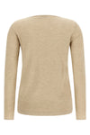 the brunello cucinelli scollo a barchetta in lurex jersey redefines everyday e