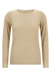 the brunello cucinelli scollo a barchetta in lurex jersey redefines everyday e