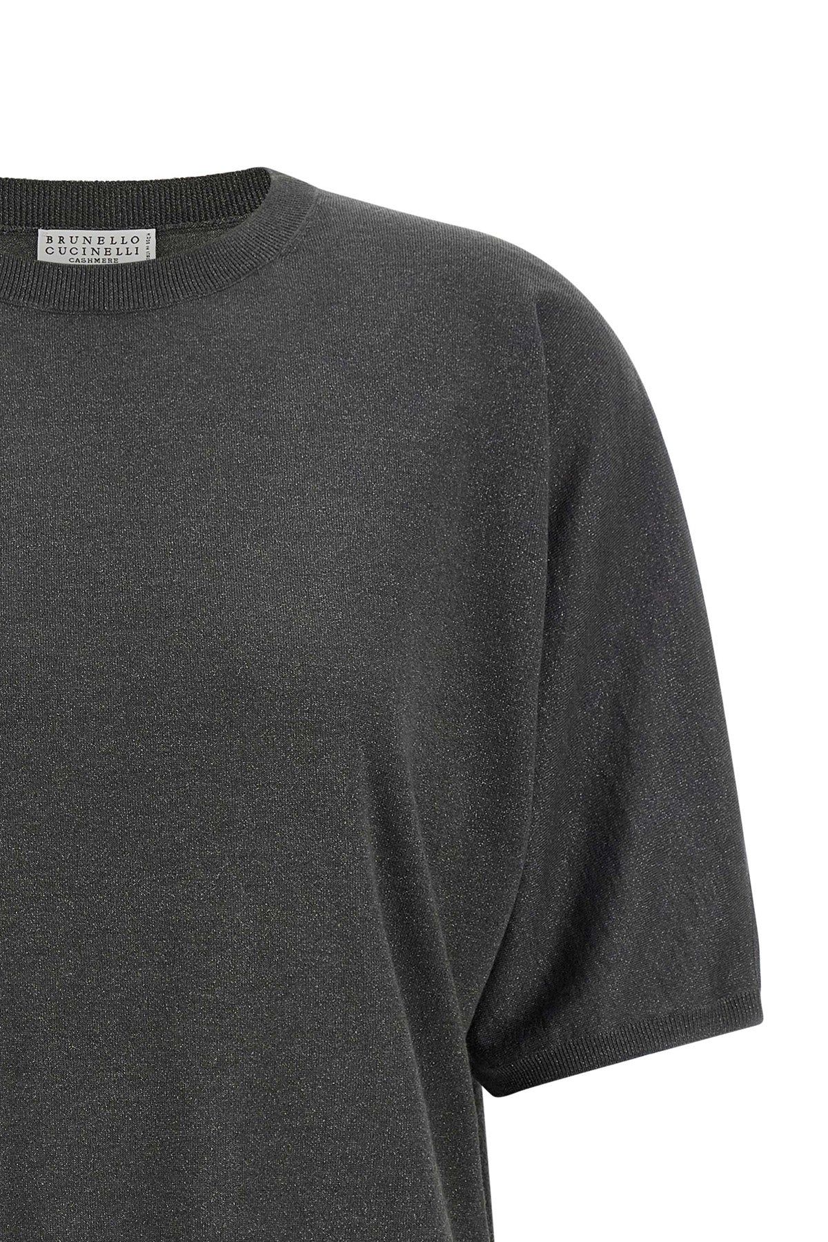 the brunello cucinelli short-sleeved sweater redefines everyday knitwear through
