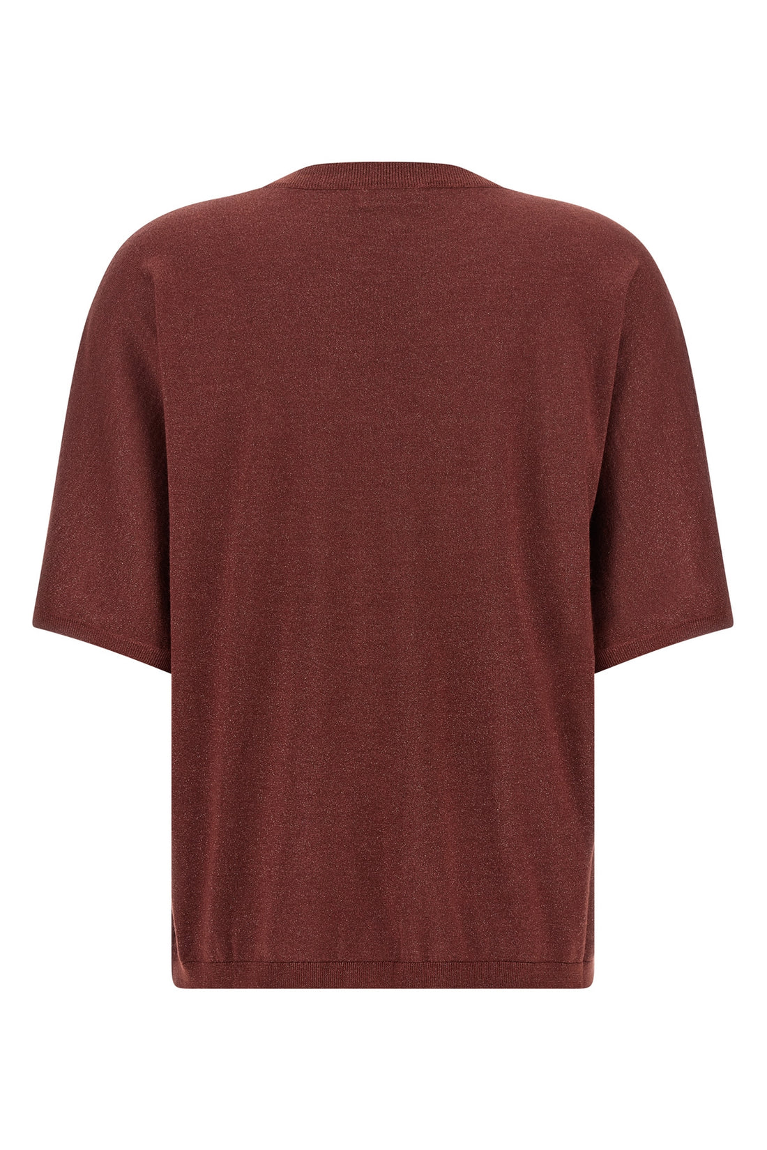 BRUNELLO CUCINELLI M sparkling shaved cashmere and silk knit sweater woven