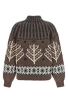 brunello cucinellis nordic heritage high neck sweater in pure cashmere reinte