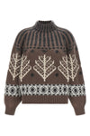 brunello cucinellis nordic heritage high neck sweater in pure cashmere reinte