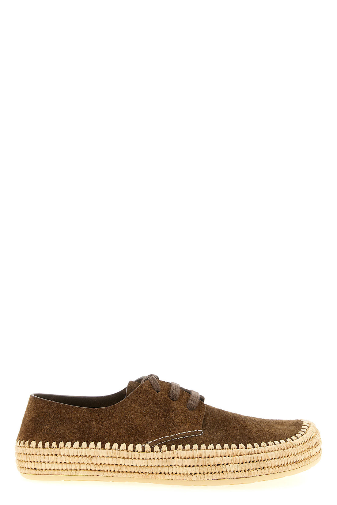 LOEWE 40 rio suede lace up shoes