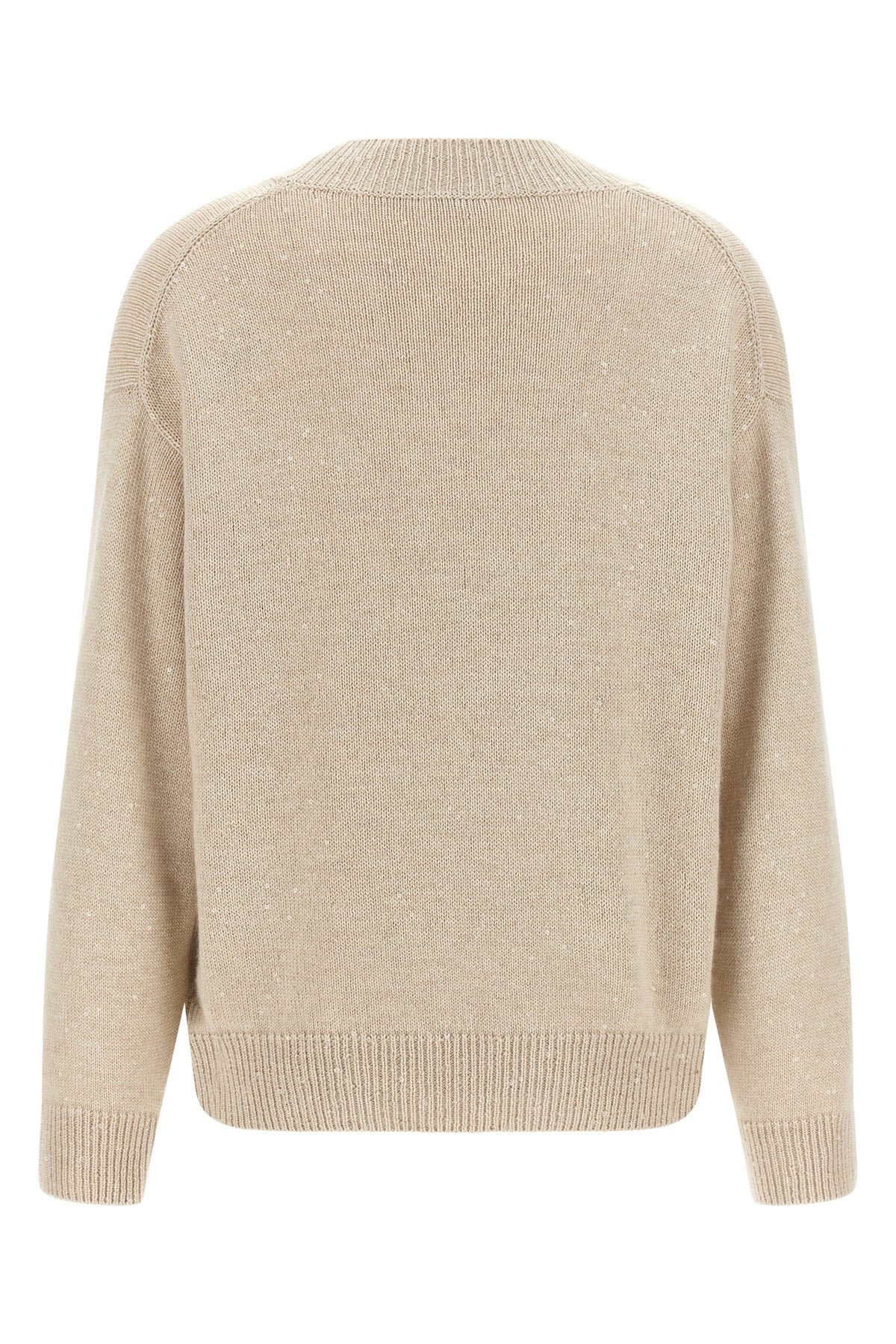 diamante cashmere and silk sweater