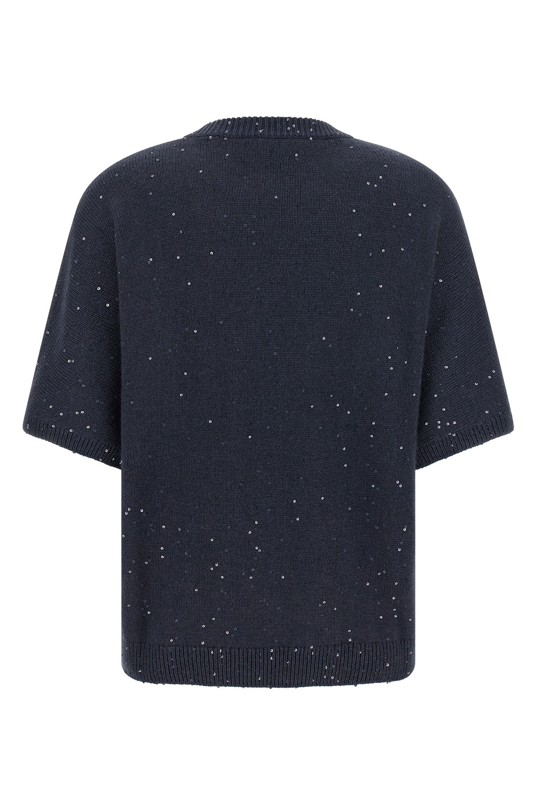 BRUNELLO CUCINELLI M diamante cashmere and silk sweater