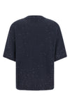 diamante cashmere and silk sweater