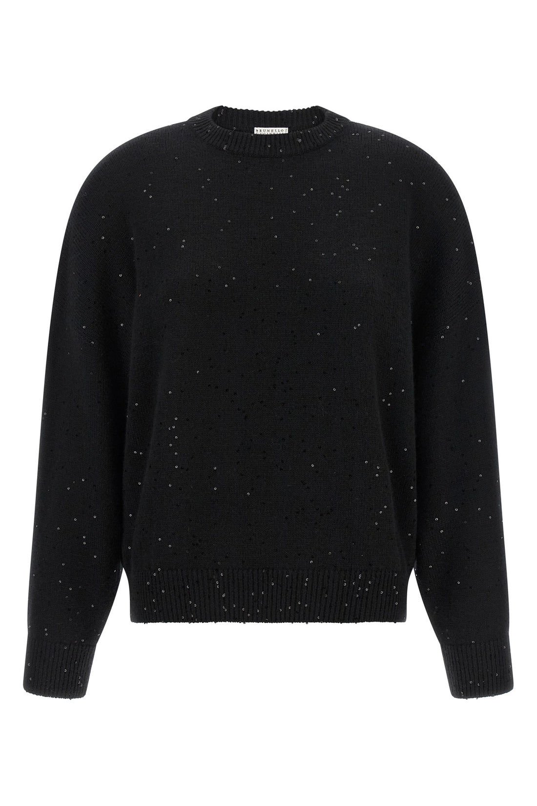BRUNELLO CUCINELLI M diamante cashmere and silk sweater