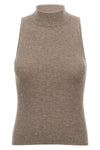 sparkling lightweight ribbed cashmere knit top