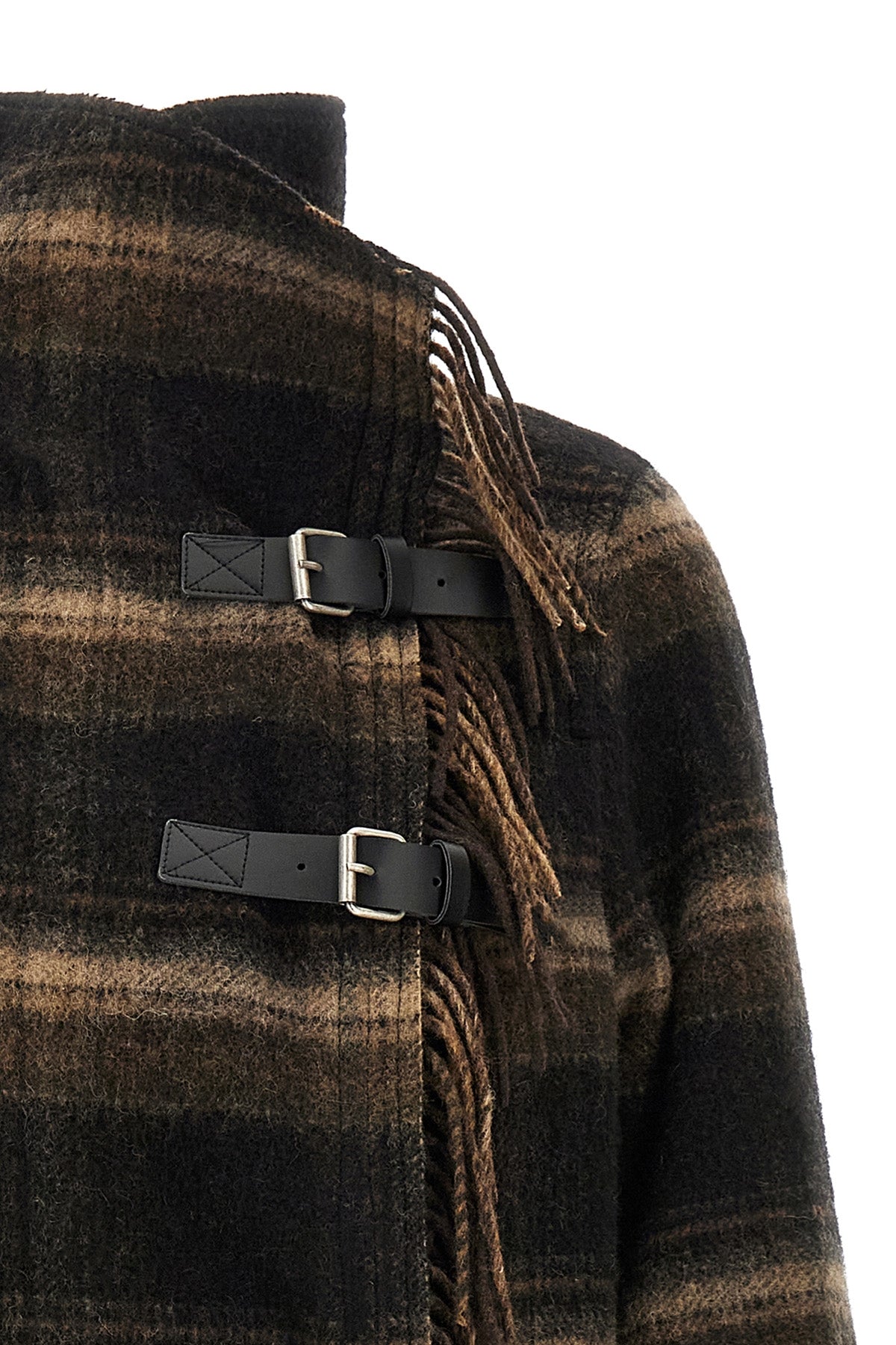 the gihan marant etoile coat redefines the codes of outerwear through a straight