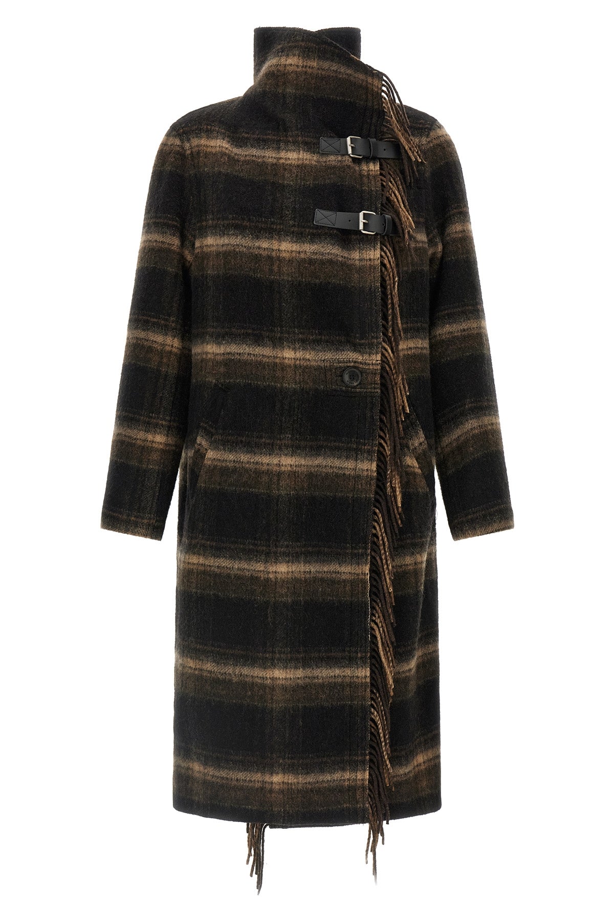 the gihan marant etoile coat redefines the codes of outerwear through a straight