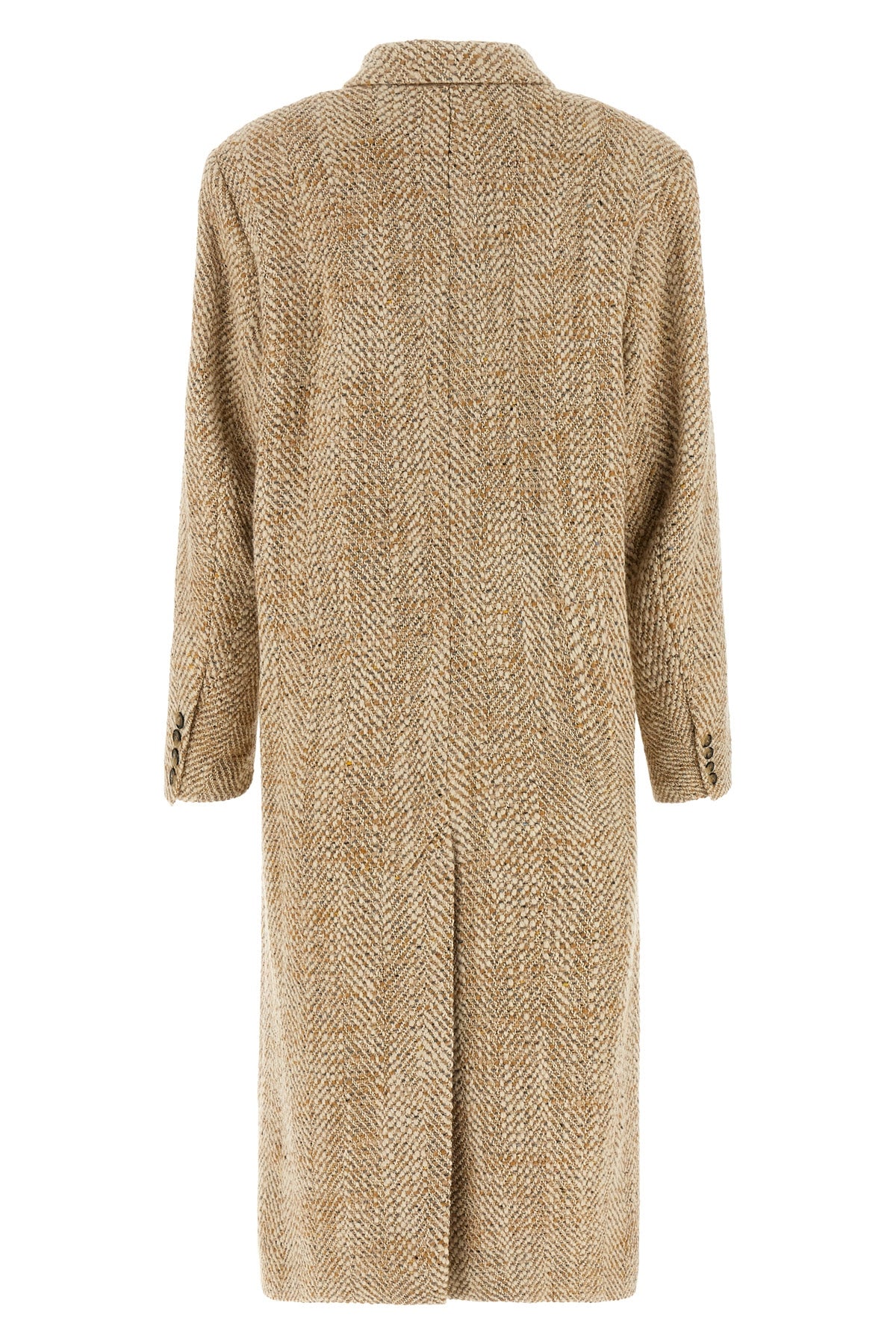 the marant etoile pilda coat defines the codes of tailored outerwear through a s