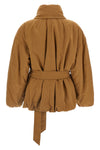 the isabel marant volinda jacket features a voluminous cocoon silhouette made of