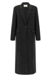 the isabel marant clesa coat defines sartorial precision through a structured si