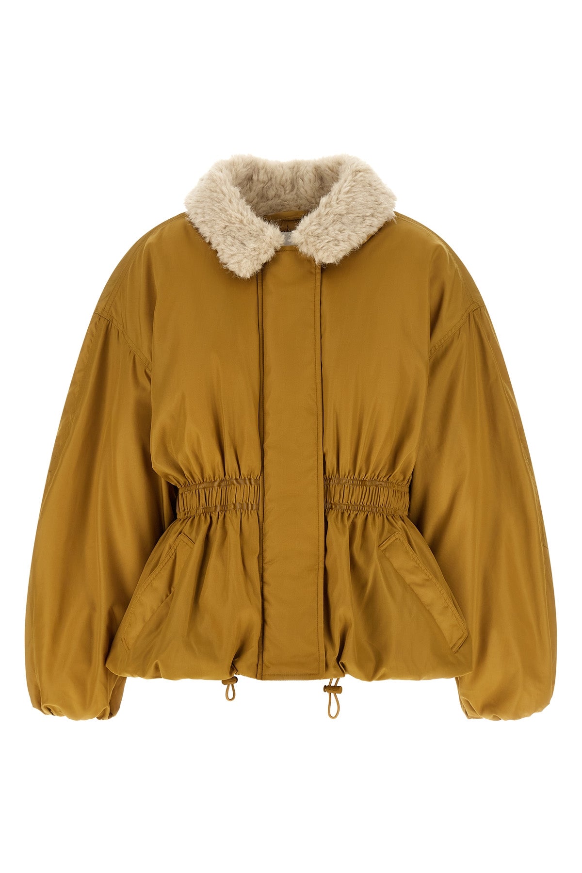 the marant etoile selja jacket redefines the volumes of outerwear through a st