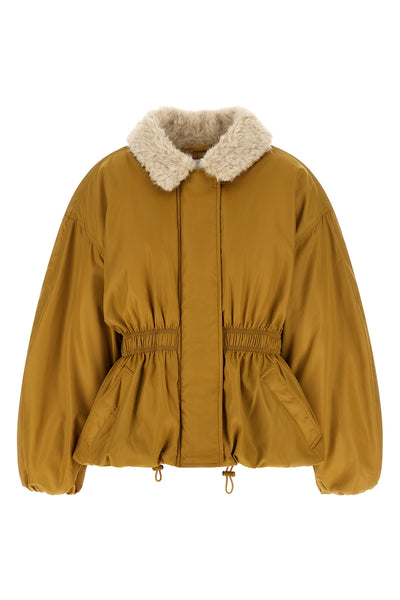 the marant etoile selja jacket redefines the volumes of outerwear through a st