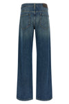 stonewashed cotton denim jeans