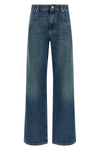 stonewashed cotton denim jeans