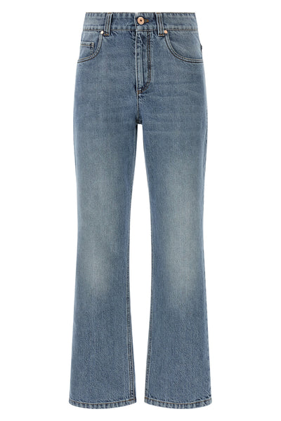 brunello cucinelli retro jeans redefine casual wear through rigorous sartorial