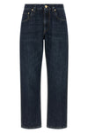 stone-washed cotton denim jeans