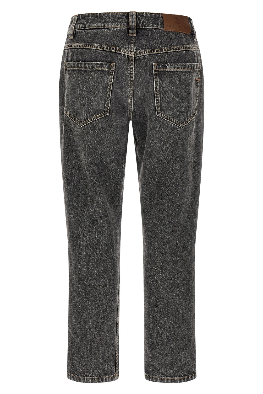 BRUNELLO CUCINELLI 40 brunello cucinelli jeans reinterpret casual aesthetics through rigorous tailorin