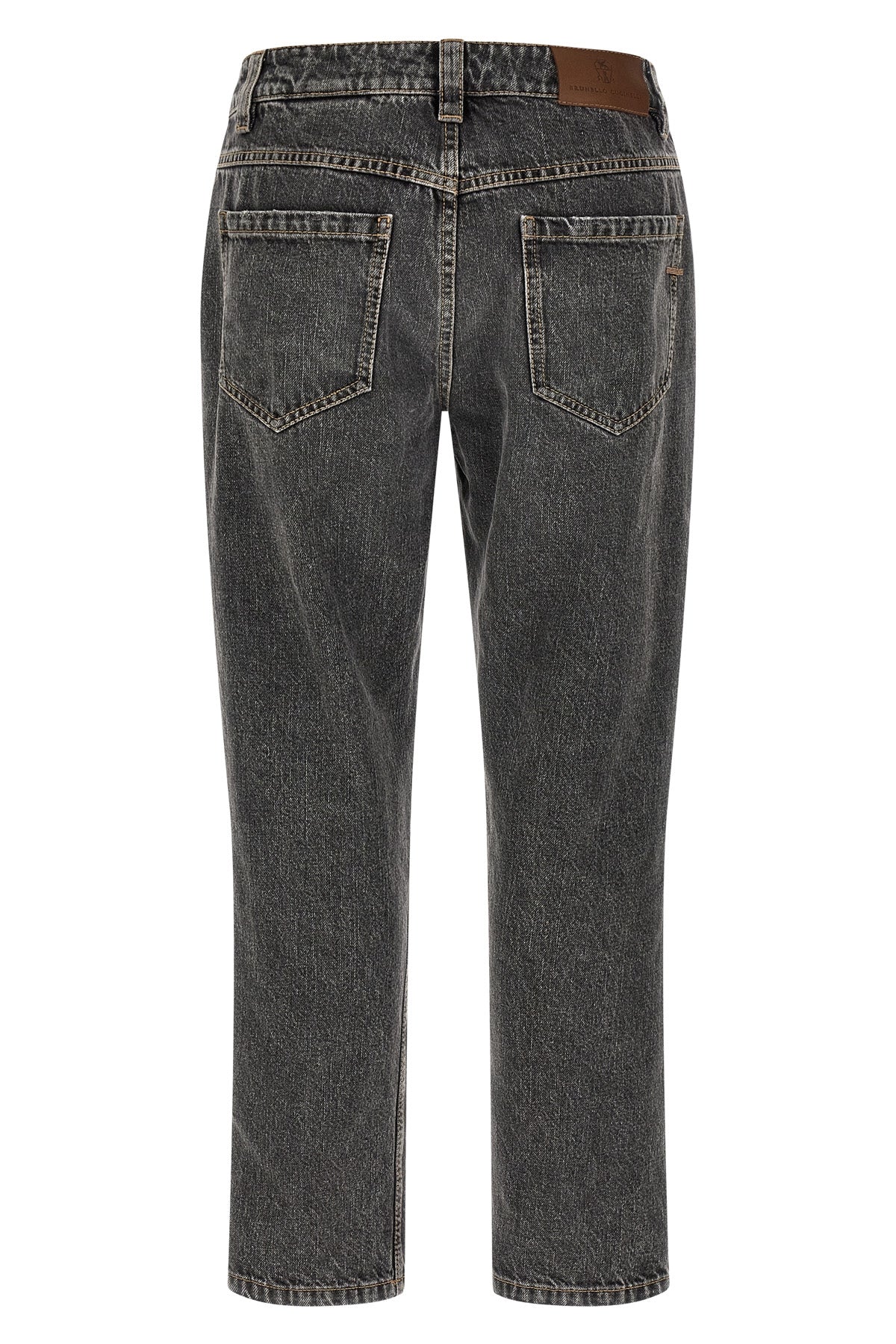 brunello cucinelli jeans reinterpret casual aesthetics through rigorous tailorin
