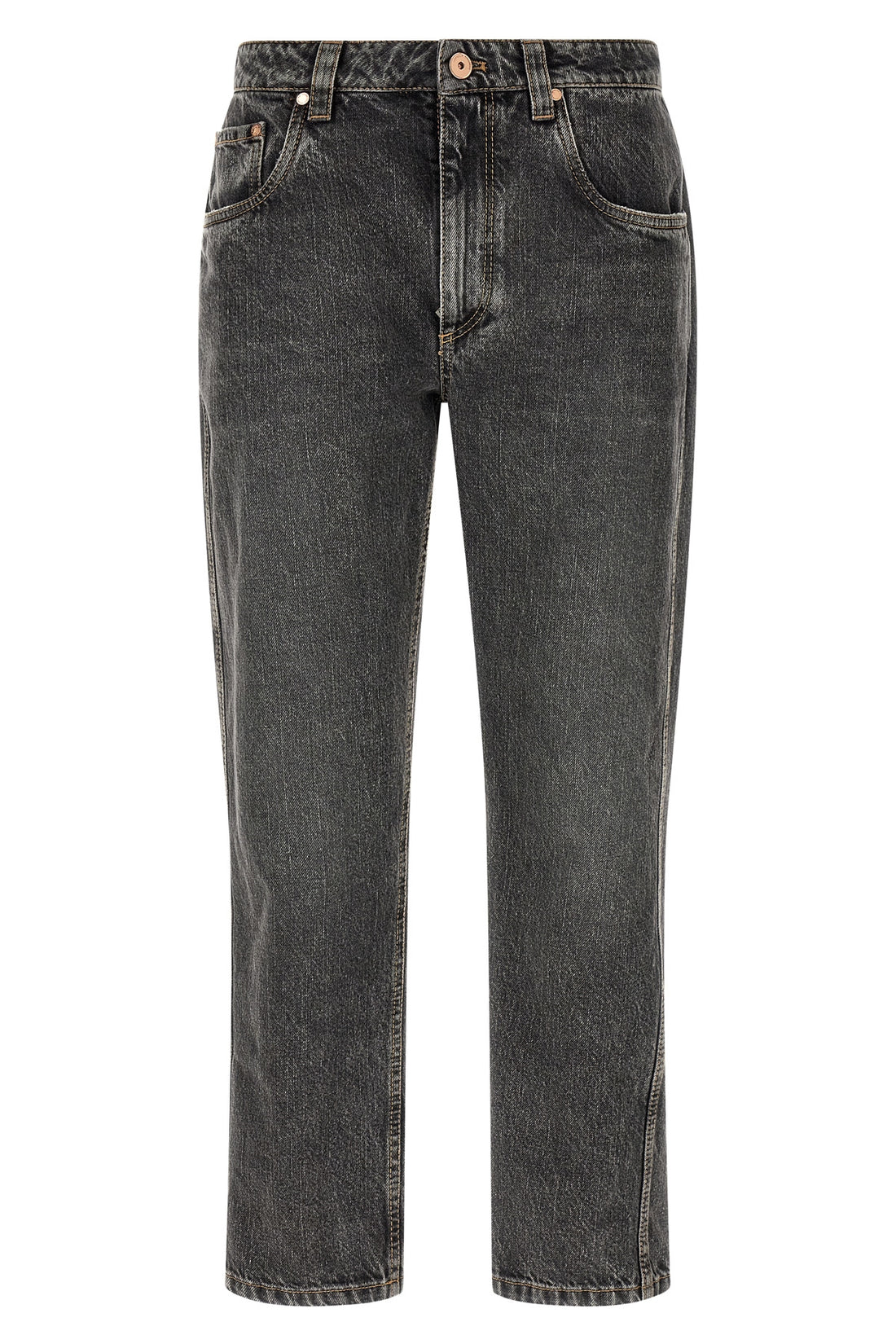 BRUNELLO CUCINELLI 40 brunello cucinelli jeans reinterpret casual aesthetics through rigorous tailorin