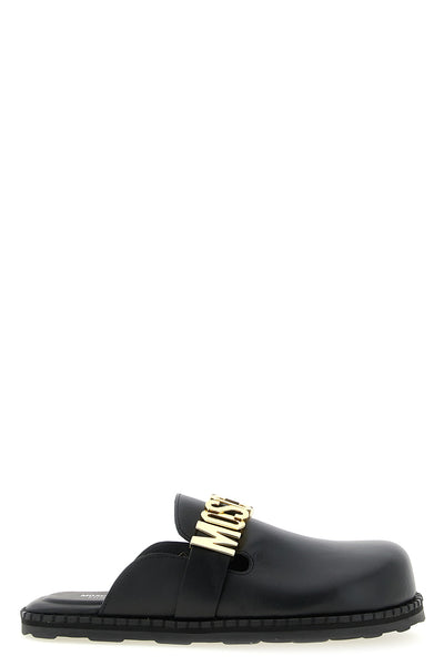 leather sabots
