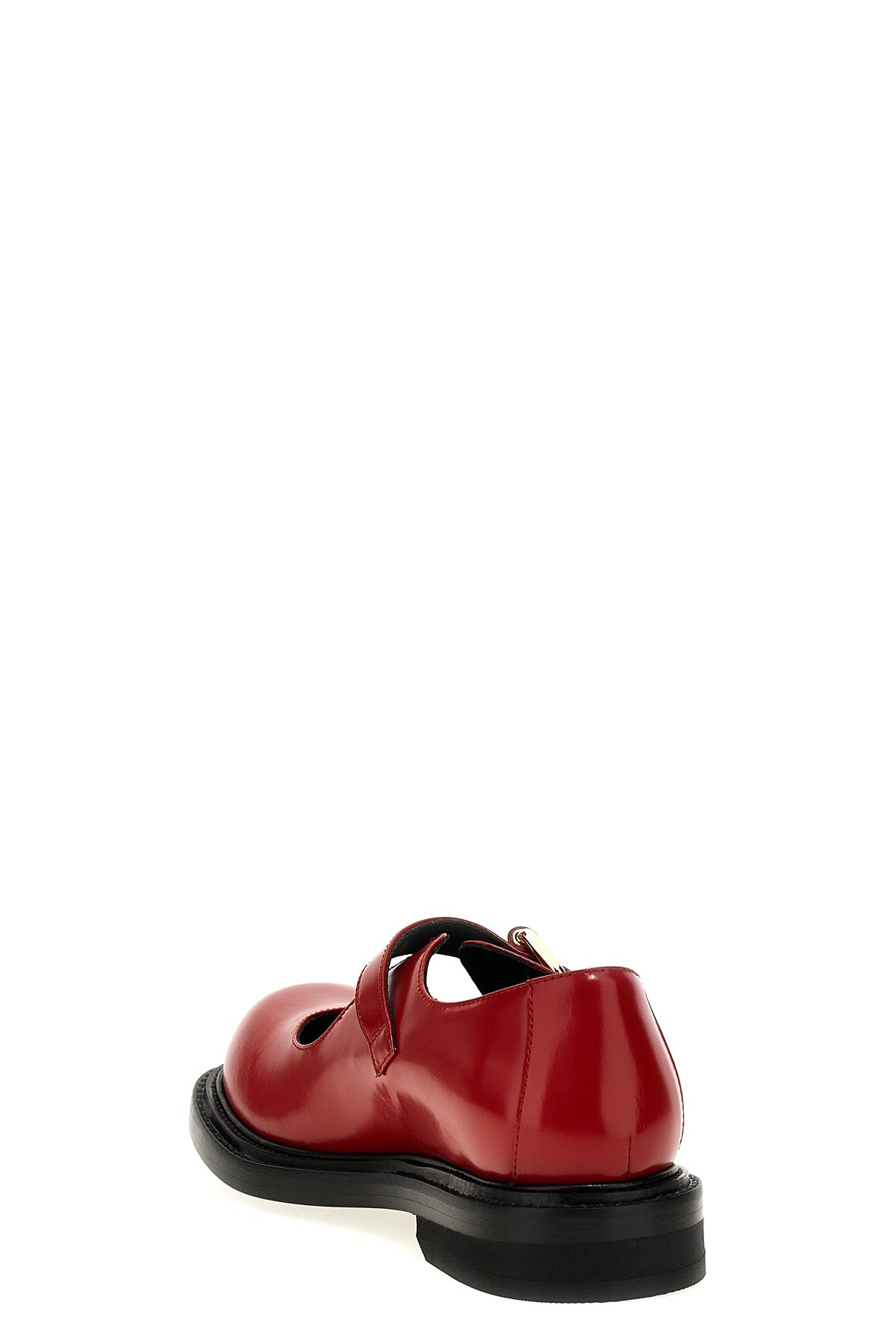 mary jane olivia in brushed leather