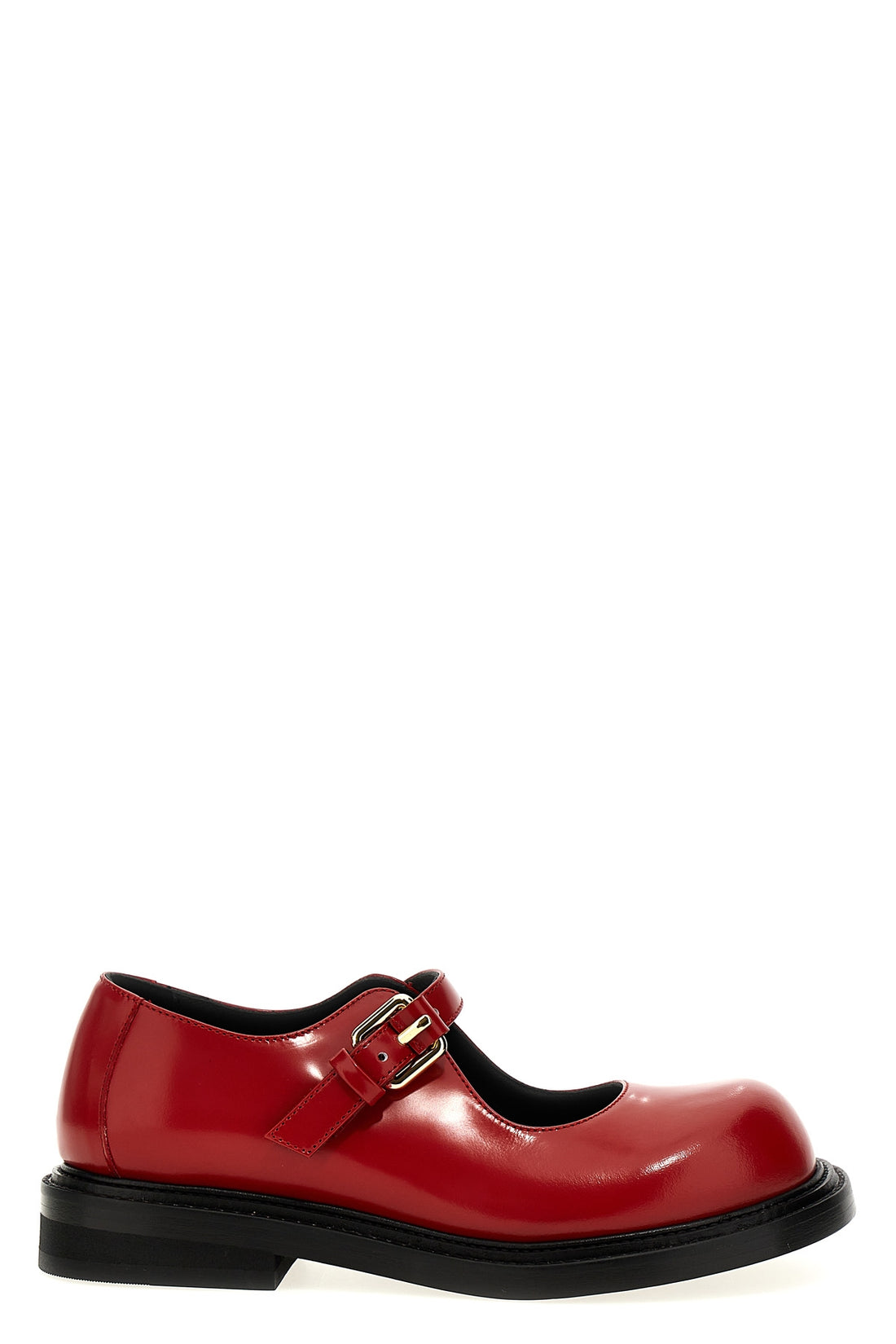MOSCHINO 36 mary jane olivia in brushed leather
