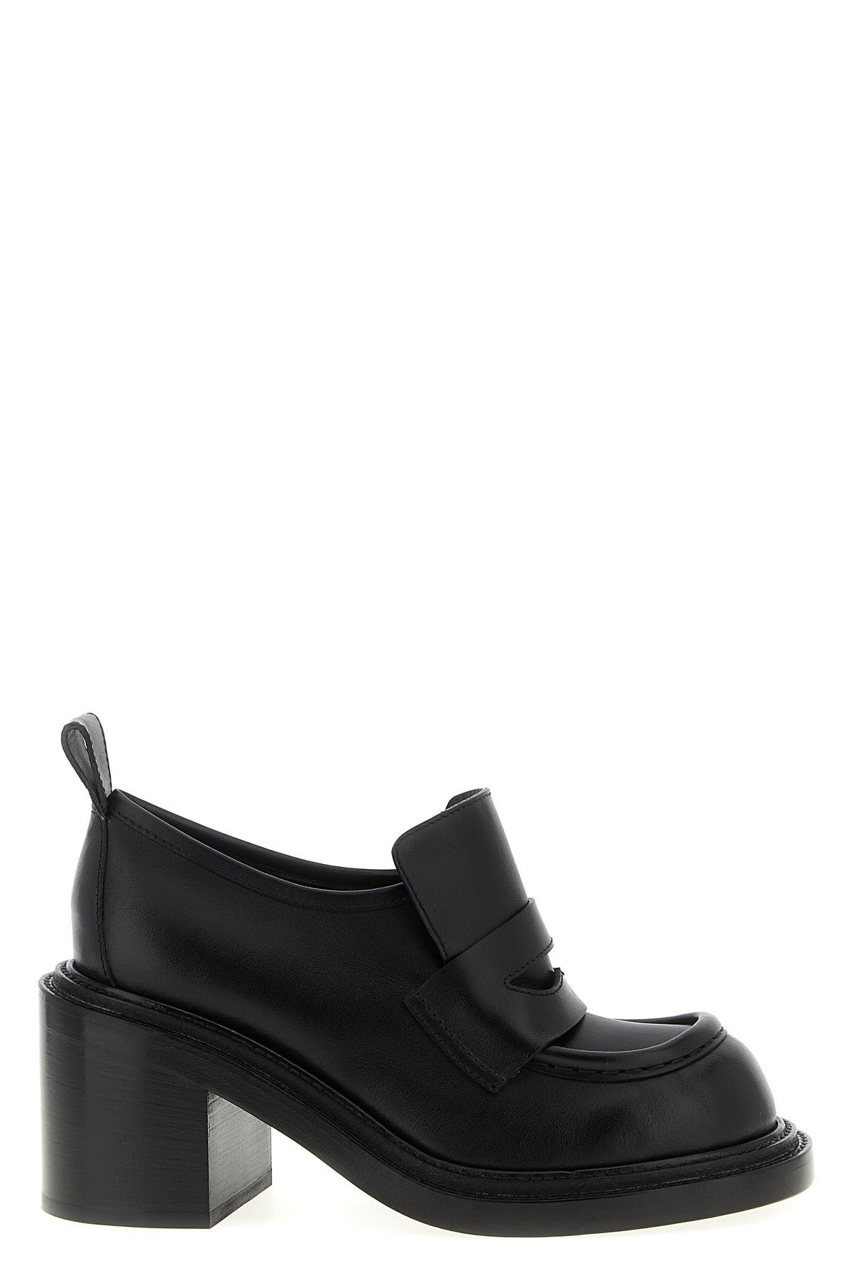olivia loafers in brushed calfskin