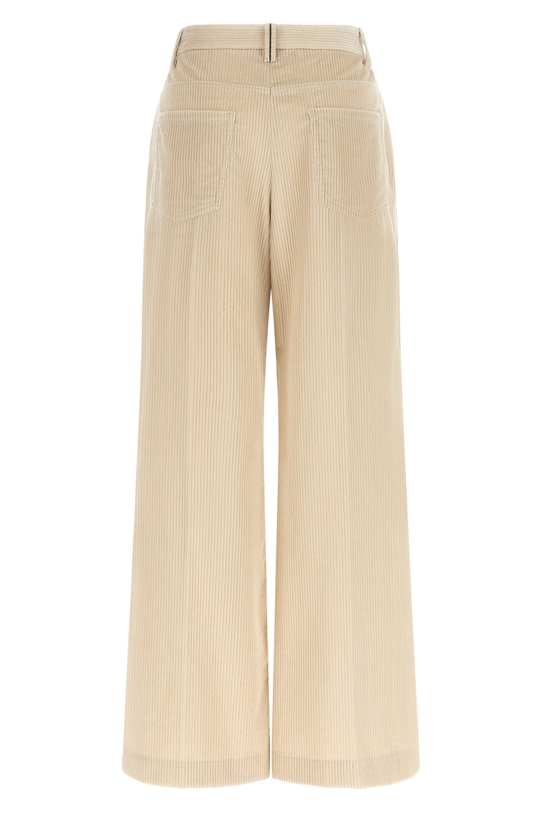 BRUNELLO CUCINELLI 36 brunello cucinelli loose trousers redefine the volumes of everyday wardrobe th
