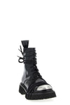 combat calf leather combat boots