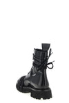 combat calf leather combat boots