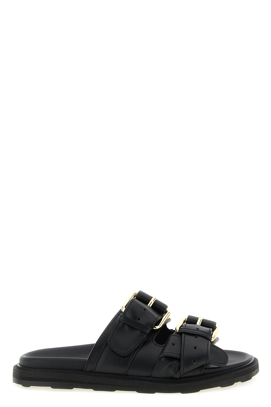 MOSCHINO 36 calf leather sandals