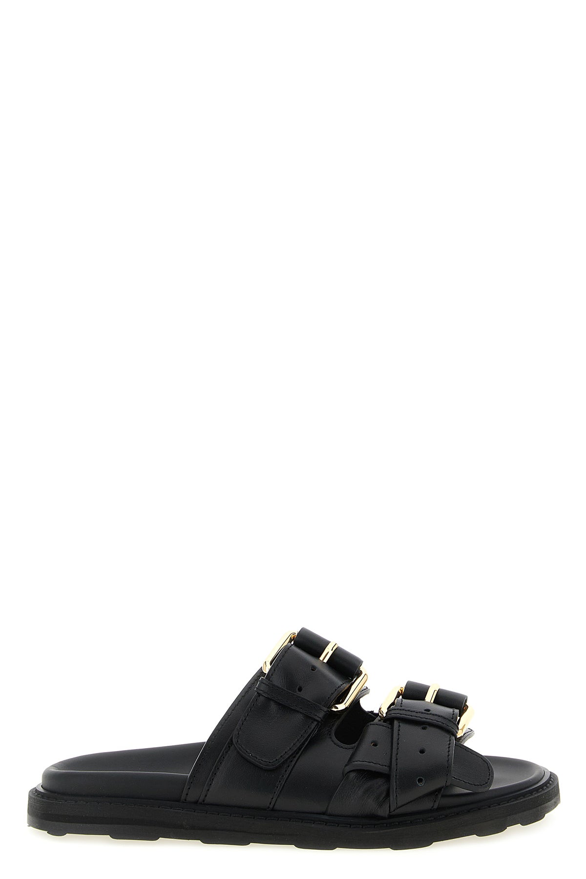 calf leather sandals