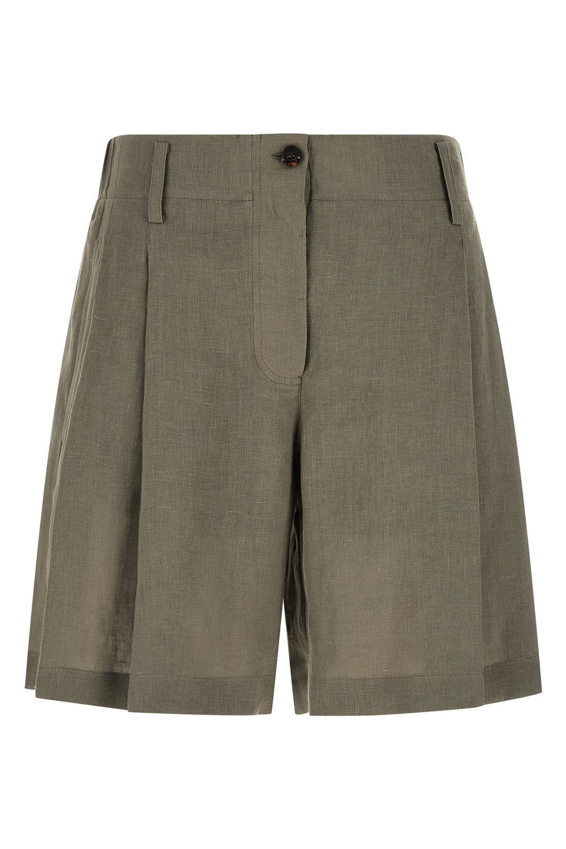 BRUNELLO CUCINELLI M linen shorts