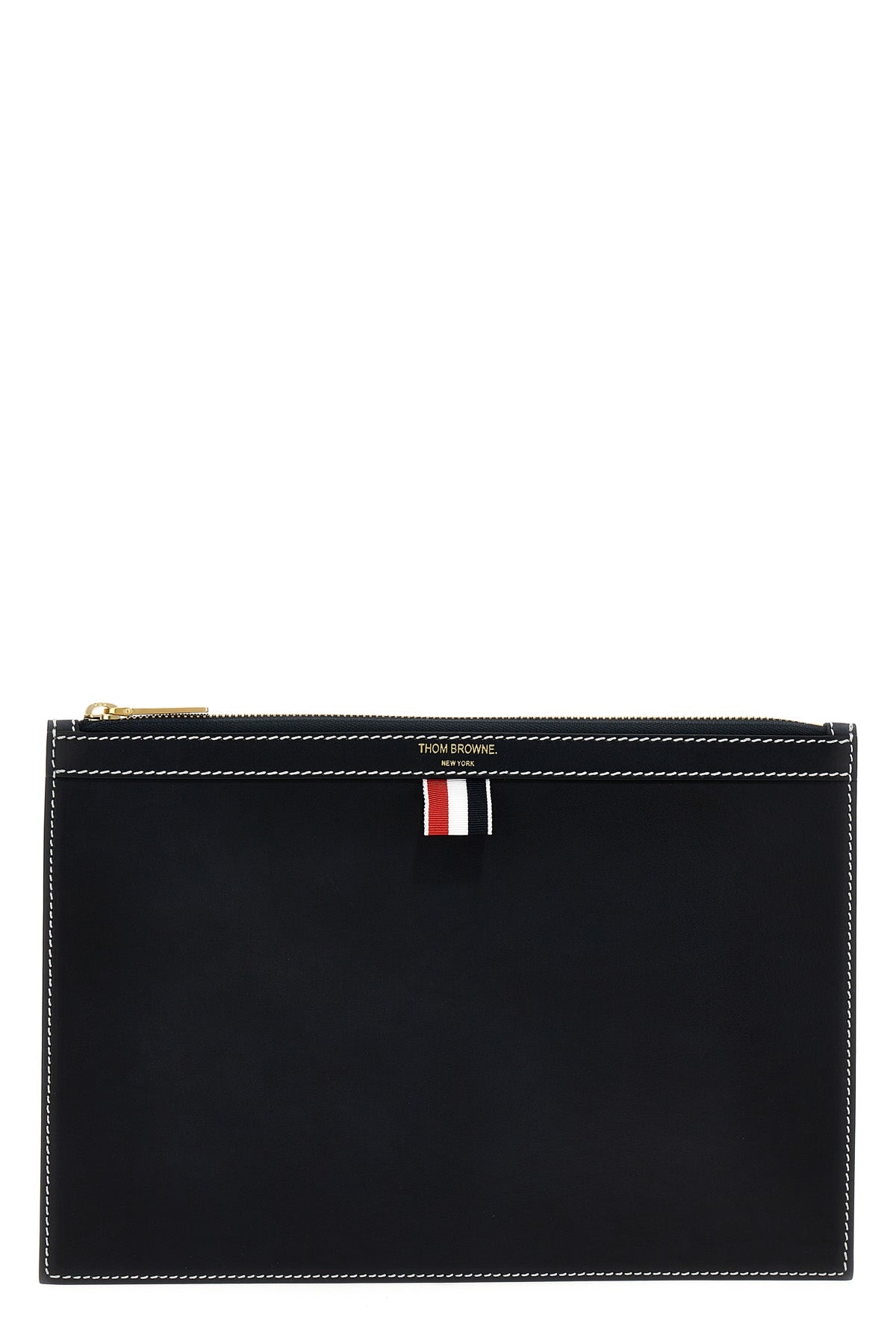 small document pouch in leather
